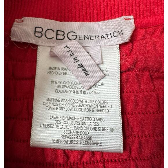 BCBG Paris Women Sweater Skirt Deep Pink Medium/Large - Picture 2 of 6
